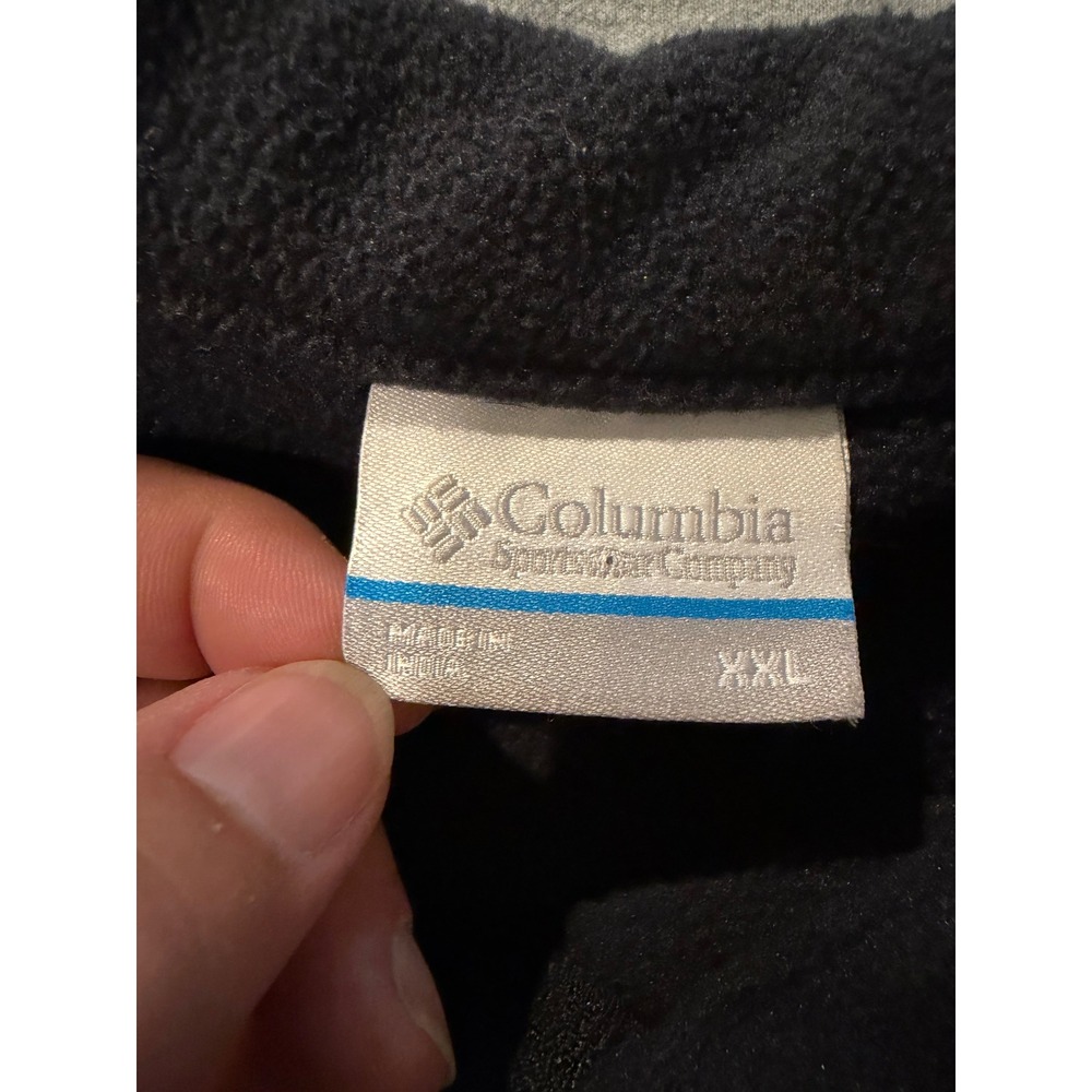 Columbia Mens Steens Mountain Fleece Vest Black Full Zip XXL XM2696 - Picture 4 of 7
